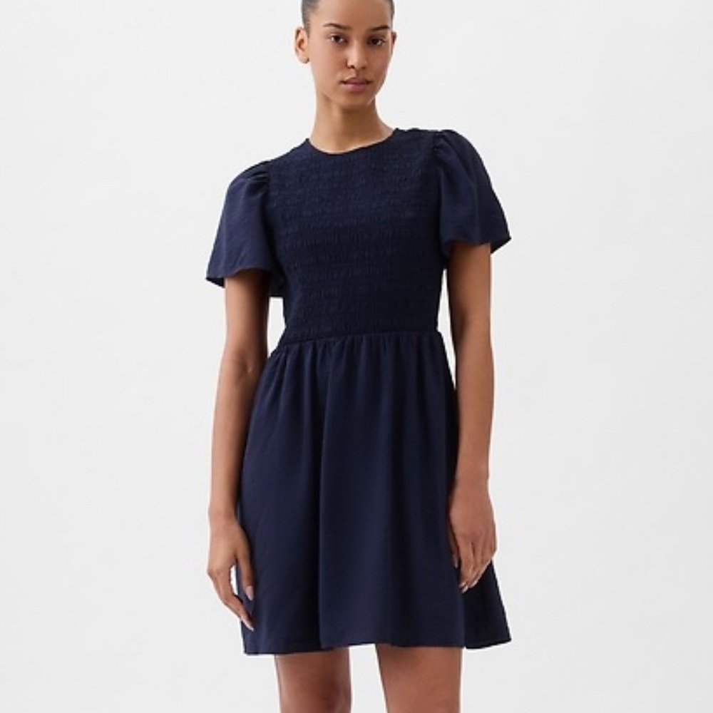NWT GAP XXL navy blue dress